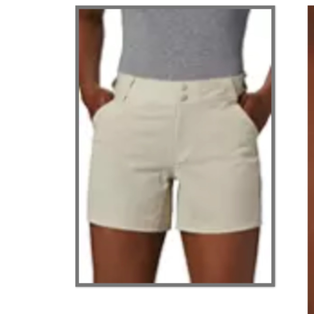 Women's Columbia Performance Fishing Gear Khaki Outdoor Shorts